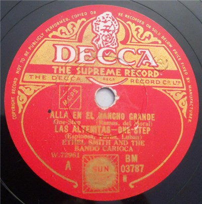 Ethel Smith And The Bando Carioca - Alla In El Rancho Grande / The Breeze And I download mp3 flac