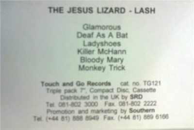 The Jesus Lizard - Lash download mp3 flac