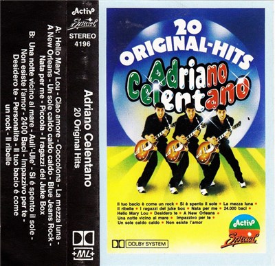 Adriano Celentano - 20 Original-Hits download mp3 flac