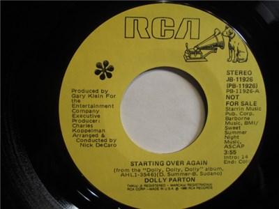 Dolly Parton - Starting Over Again / Sweet Agony download mp3 flac