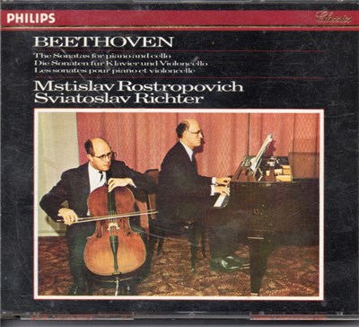 Beethoven - Mstislav Rostropovich, Sviatoslav Richter - The Sonatas For Piano And Cello / Die Sonaten Für Klavier Und Violoncello / Les Sonates Pour Piano Et Violoncelle download mp3 flac
