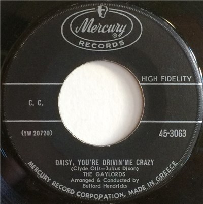 The Gaylords - Daisy, You're Drivin' Me Crazy / Born To Be Loved download mp3 flac