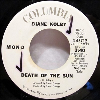 Diane Kolby - Death Of The Sun download mp3 flac