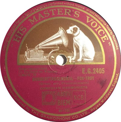 Comedian Harmonists - Hunderttausendmal / Mein Lieber Schatz, Bist Du Aus Spanien download mp3 flac