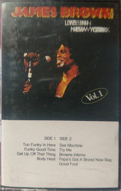James Brown - Live In New York - Vol. 1 download mp3 flac