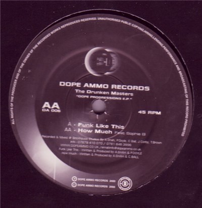 Drunken Masters - Dope Progressions E.P download mp3 flac