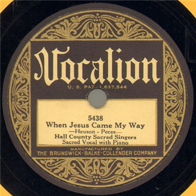 Hall County Sacred Singers - When Jesus Came My Way / I'm Free download mp3 flac