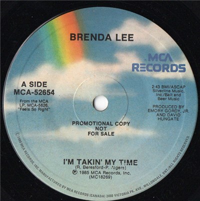 Brenda Lee - I'm Takin' My Time download mp3 flac