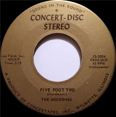 The Modernes - Five Foot Two / Dansero download mp3 flac