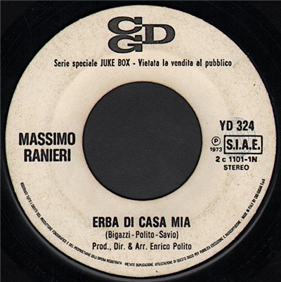 Massimo Ranieri / Gigliola Cinquetti - Erba Di Casa Mia / Stasera Io Vorrei Sentir La Ninna Nanna download mp3 flac