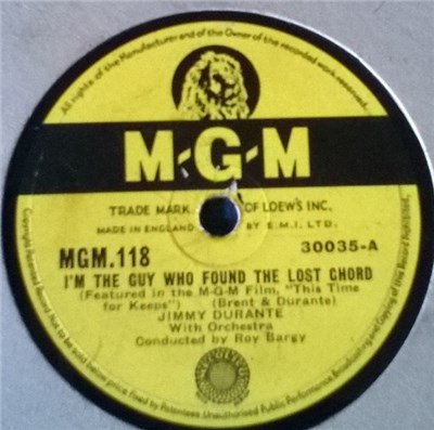 Jimmy Durante - I'm The Guy Who Found The Lost Chord / Little Bit This, Little Bit That download mp3 flac