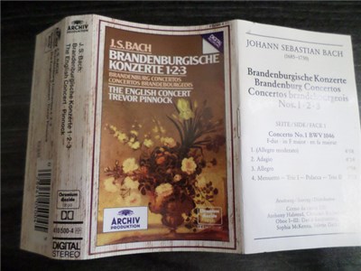 J. S. Bach - The English Concert, Trevor Pinnock - Brandenburgische Konzerte 1 • 2 • 3 download mp3 flac