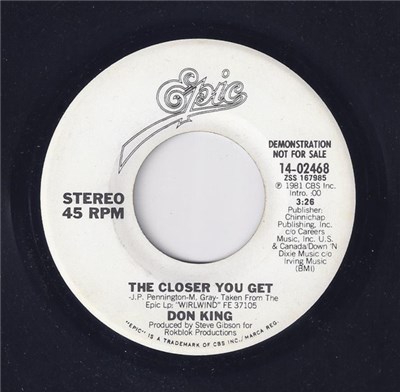 Don King - The Closer You Get download mp3 flac