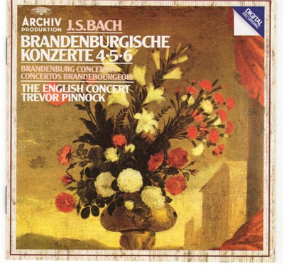 Bach - The English Concert, Trevor Pinnock - Brandenburgische Konzerte 4•5•6 download mp3 flac