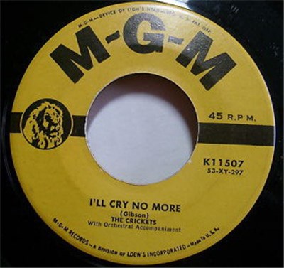The Crickets - For You I Have Eyes / I'll Cry No More download mp3 flac