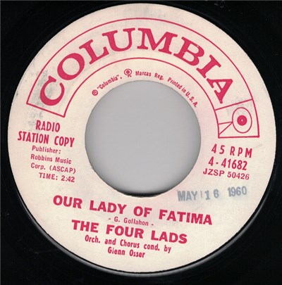 The Four Lads - Our Lady Of Fatima download mp3 flac