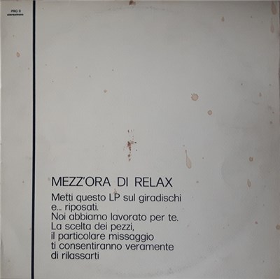 Various - Mezz'ora Di Relax download mp3 flac