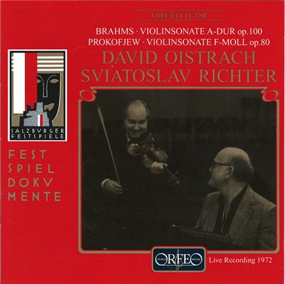David Oistrach, Sviatoslav Richter, Brahms, Prokofjew - Violinsonate A-Dur Op.100 / Violinsonate F-Moll Op.80 download mp3 flac