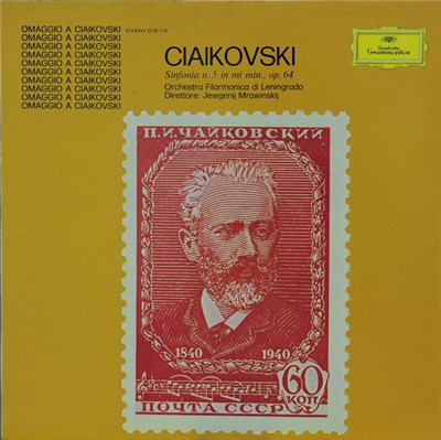 Tchaikovsky, Leningrad Philharmonic Orchestra, Yevgeny Mravinsky - Sinfonia n.5 in mi min., op.64 download mp3 flac