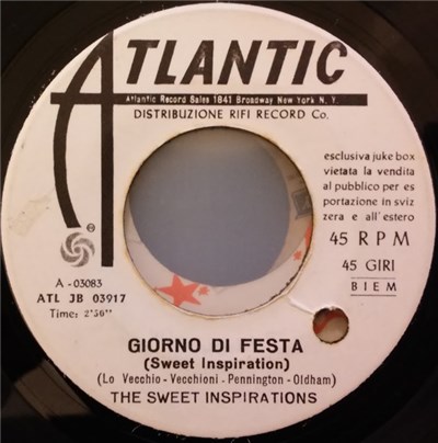 The Sweet Inspirations / Otis Redding - Giorno Di Festa (Sweet Inspiration) / Amen download mp3 flac