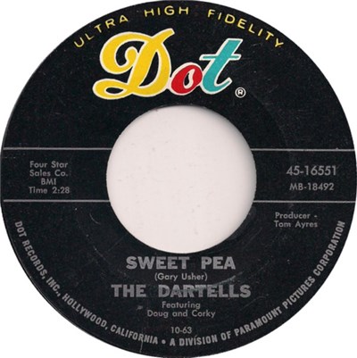 The Dartells Featuring Doug And Corky - Sweet Pea download mp3 flac