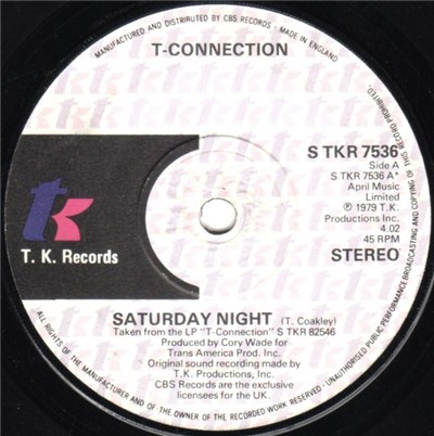 T-Connection - Saturday Night download mp3 flac