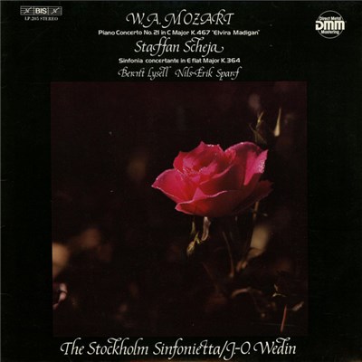 W. A. Mozart, Staffan Scheja - Piano Concerto No. 21 In C Major K. 467 "Elvira Madigan" / Sinfonia Concertante In E Flat Major K. 364 download mp3 flac