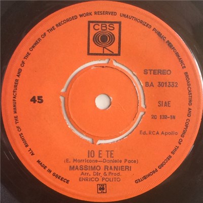 Massimo Ranieri - Io E Te download mp3 flac