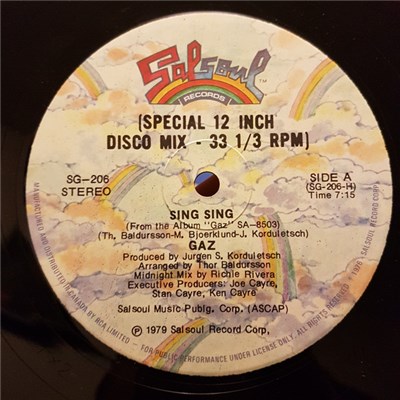 Gaz - Sing Sing download mp3 flac