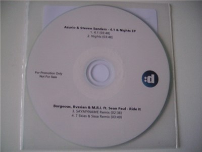 Azurio & Steven Sanders / Borgeous, Rvssian & M.R.I. Ft. Sean Paul - 4.1 & Nights EP / Ride It (Remixes) download mp3 flac