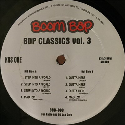 KRS One - BDP Classics Vol. 3 download mp3 flac
