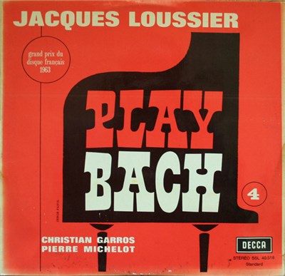 Jacques Loussier, Christian Garros, Pierre Michelot - Play Bach No. 4 download mp3 flac