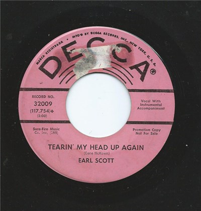 Earl Scott - Tearin' My Head Up Again download mp3 flac