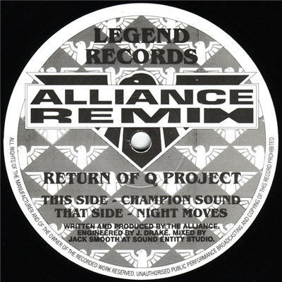 Return Of Q Project - Champion Sound & Night Moves (Alliance Remixes) download mp3 flac