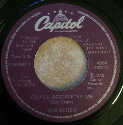 Bob Seger - You'll Accomp'ny Me download mp3 flac