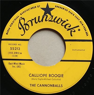 The Cannonballs - Calliope Boogie / Lullaby Of Birdland download mp3 flac