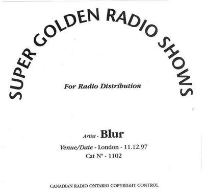 Blur - Super Golden Radio Shows download mp3 flac