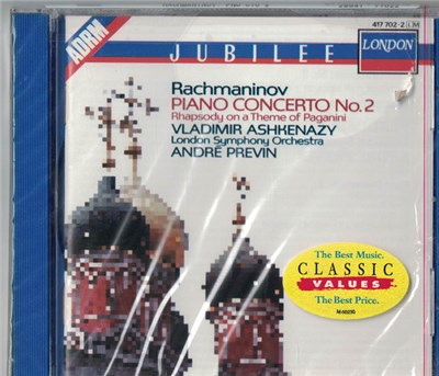 Rachmaninov, Vladimir Ashkenazy, London Symphony Orchestra, André Previn - Piano Concerto No. 2 • Rhapsody On A Theme Of Paganini download mp3 flac