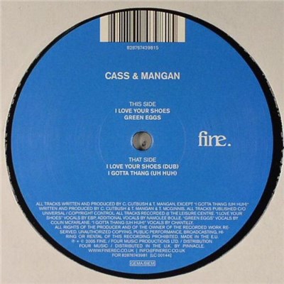 Cass & Mangan - I Love Your Shoes EP download mp3 flac