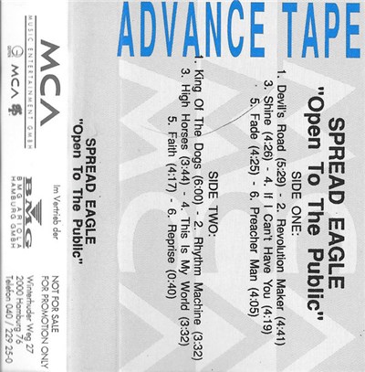 Spread Eagle - Open To The Public download mp3 flac