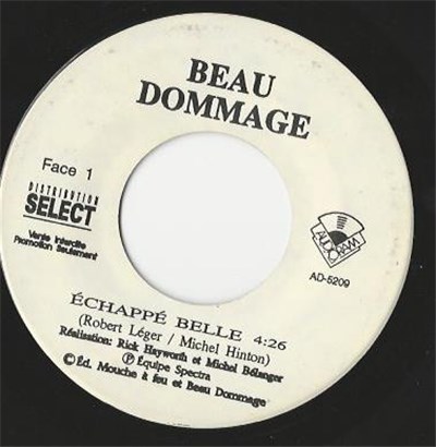 Beau Dommage - Échappé Belle download mp3 flac