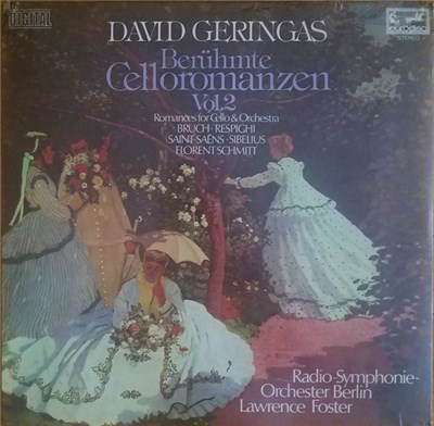 Radio-Symphonie-Orchester Berlin, Lawrence Foster, David Geringas - Berühmte Celloromanzen Vol.2 download mp3 flac