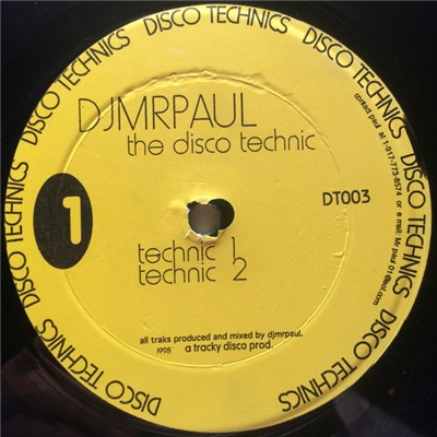 DJ Mr Paul - The Disco Technic download mp3 flac