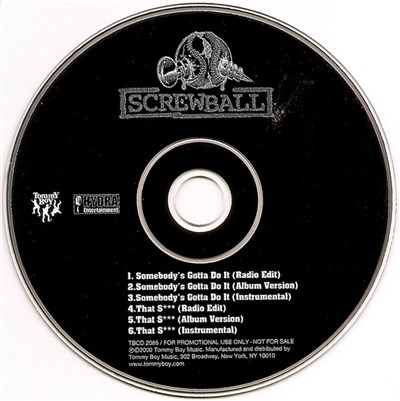 Screwball - Somebody’s Gotta Do It / That S*** download mp3 flac