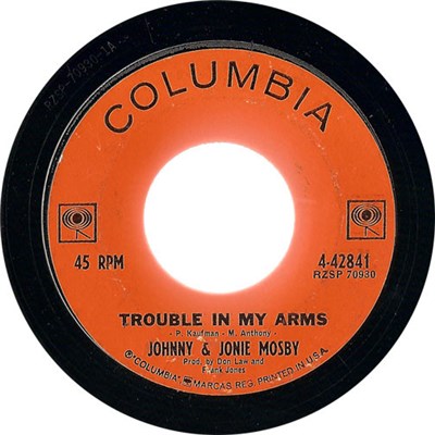 Johnny & Jonie Mosby - Trouble In My Arms / Who's Been Cheatin' Who download mp3 flac