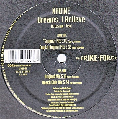 Nadine - Dreams, I Believe download mp3 flac