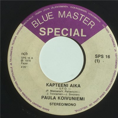 Paula Koivuniemi - Kapteeni Aika / Taas Tuuli Soi download mp3 flac