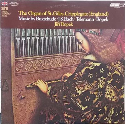 Jiří Ropek - The Organ Of St. Giles, Cripplegate England / Music By Buxtehude, J.S. Bach, Telemann, Ropek download mp3 flac