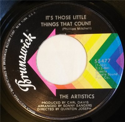 The Artistics - It's Those Little Things That Count download mp3 flac