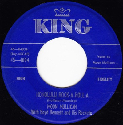 Moon Mullican With Boyd Bennett And His Rockets - Honolulu Rock-A Roll-A / Seven Nights To Rock download mp3 flac